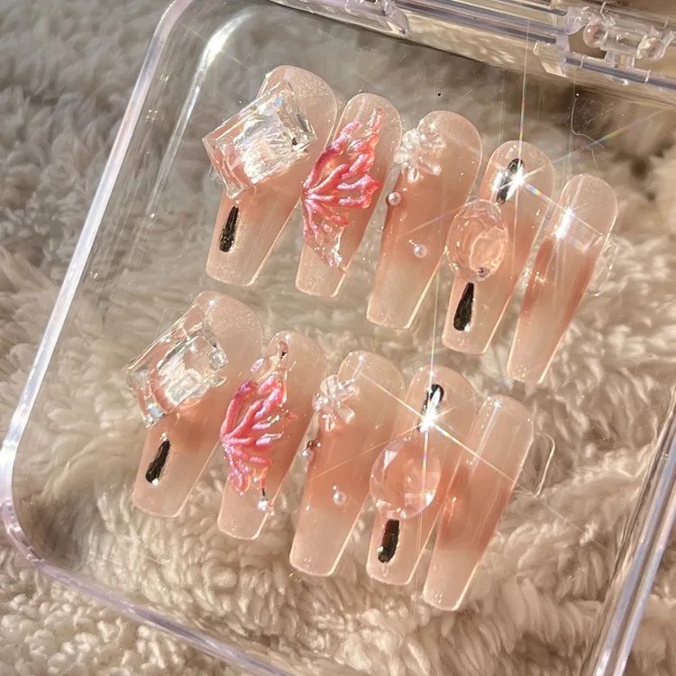 幻蝶新生手工穿戴甲 新店福利款