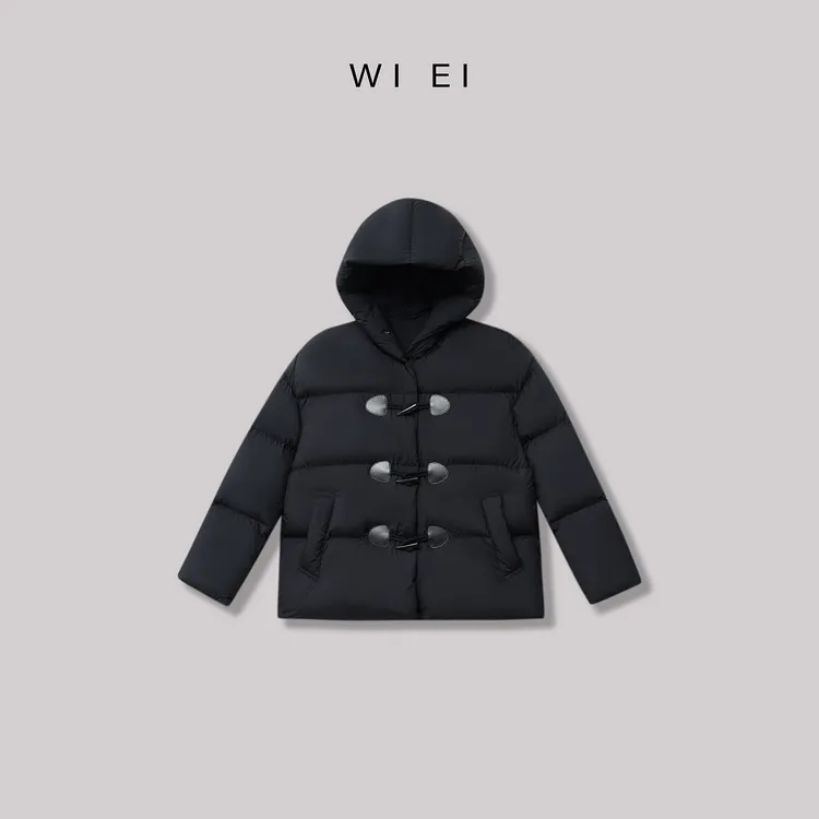 《WI EI》牛角扣西班牙安心比利牛斯木拉95白鸭绒羽绒服 24067A