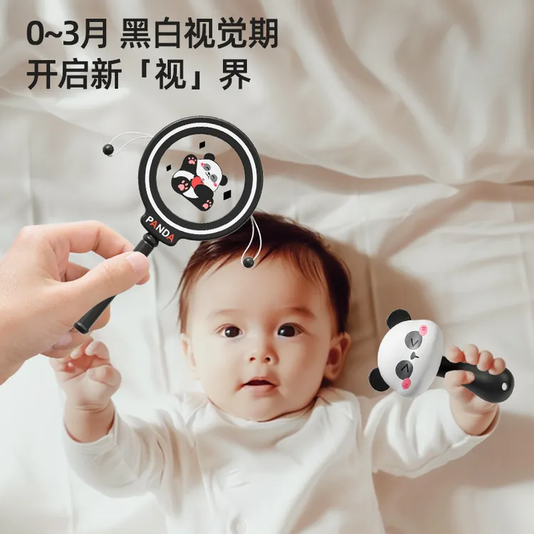 婴幼儿安抚早教玩具推车挂件床头摇铃床铃宝宝0一1岁车载安全座椅