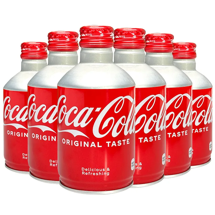 COCA COLA/可口可乐日本进口可口可乐子弹头可乐300ml/瓶碳酸饮料