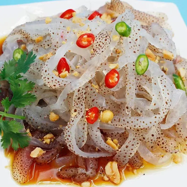 （小章推荐）珊瑚海蜇丝净重3斤/桶 清脆可口 干净 非即食商品图