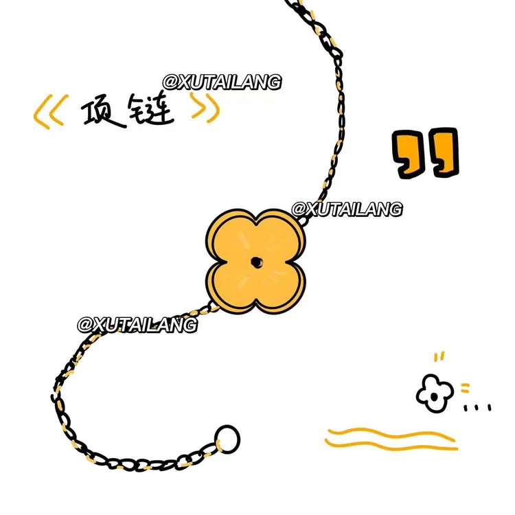 钛钢项链 小众精致轻奢百搭时尚简约项链.