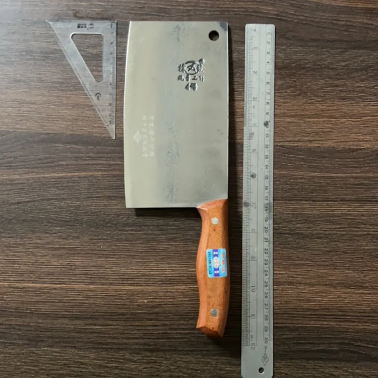 栋发手工锻打菜刀
