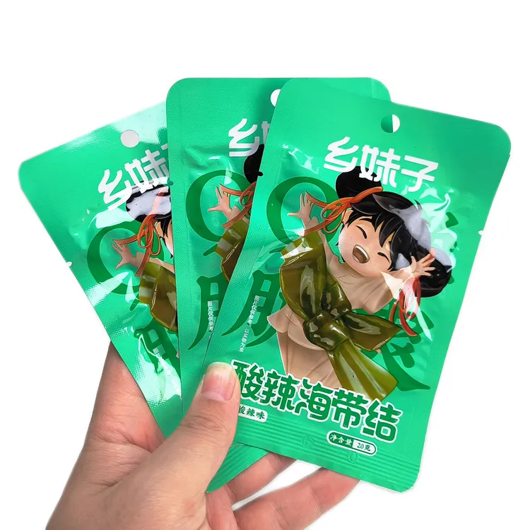 酸辣海带结乡妹子20g香辣卤味解馋脆爽下饭菜凉拌即食休闲小零食