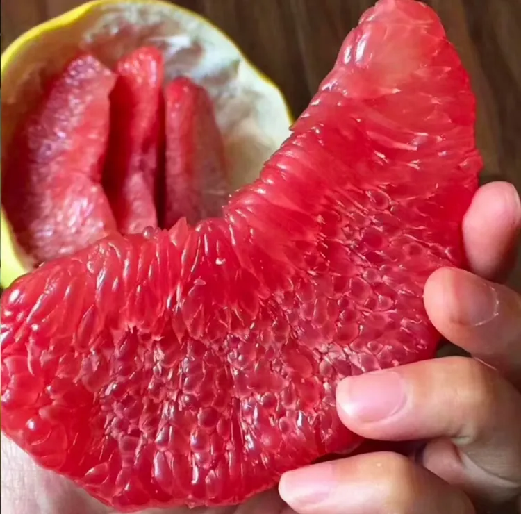 当季新鲜红心蜜柚皮薄多汁清甜可口孕妈妈优选水果