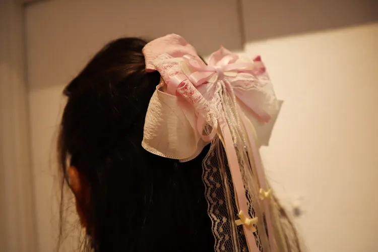 婉约派手工发夹头饰