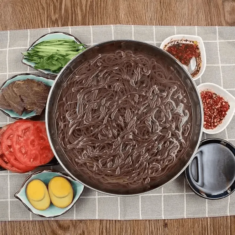 【拍1发5斤】涌胜村东北荞麦玉米鲜面条 必须冷冻保存Z