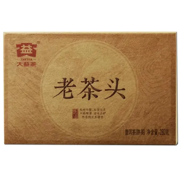 大益 2016年老茶头 熟茶 280g/砖