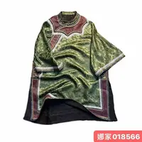 娜家香云纱国风无领太太服（018566）桑蚕丝宽松中国风复古