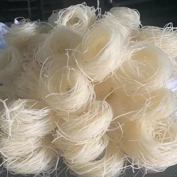 湖南郴州特产正宗栖凤渡米粉半干散装圆干榨粉卷干榨粉2斤包邮