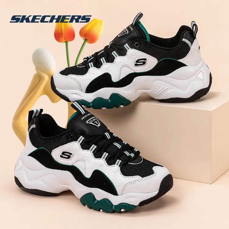 【四季款】斯凯奇女鞋秋双旦礼运动鞋厚底老爹鞋休闲鞋增高熊猫鞋