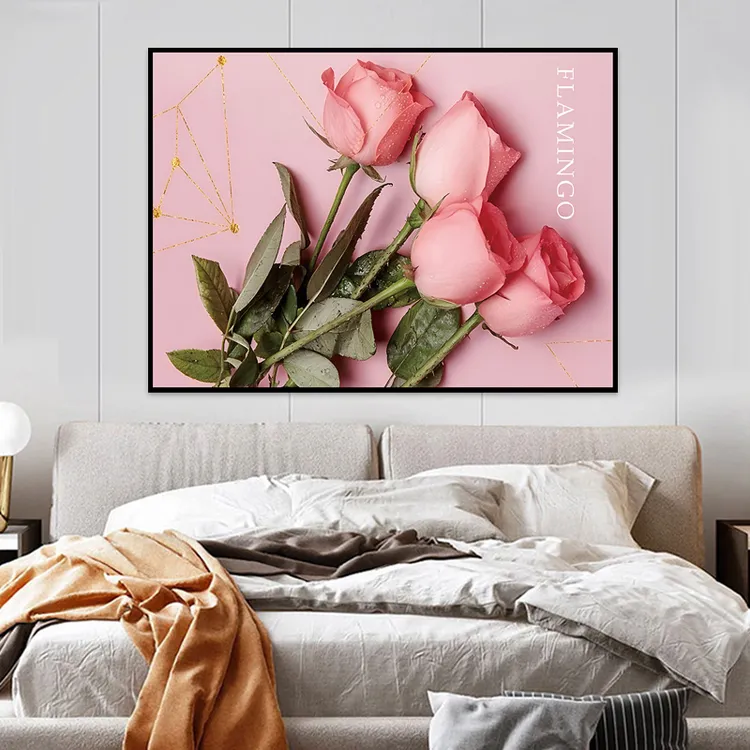 床头装饰画自粘墙贴纸卧室客厅宿舍出租屋房间壁纸海报墙壁贴画