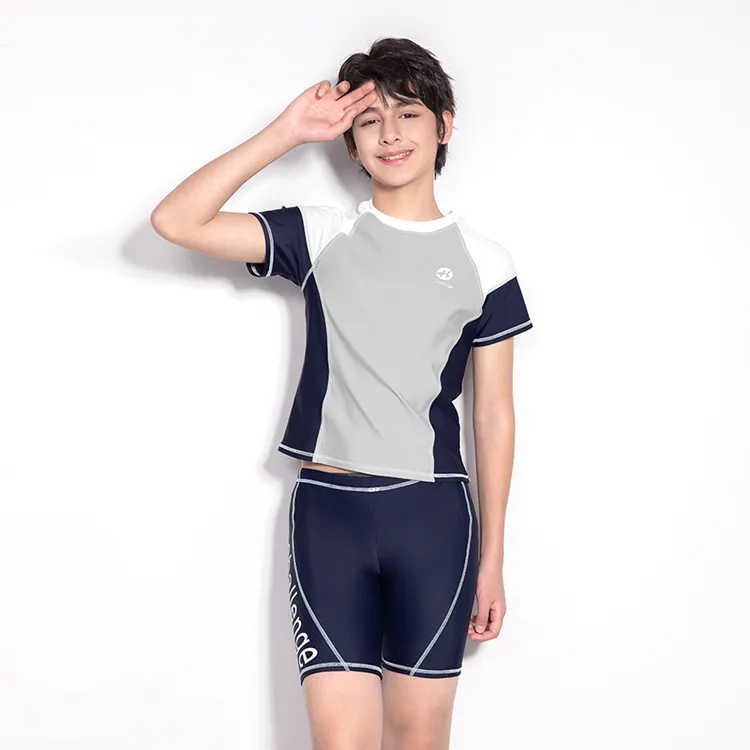 儿童泳衣男分体泳裤套装2023新款男童速干中大童男孩大童男款游泳
