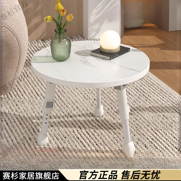 可升降折叠飘窗小桌子边几小茶几榻榻米小圆桌茶桌小矮桌窗台桌子