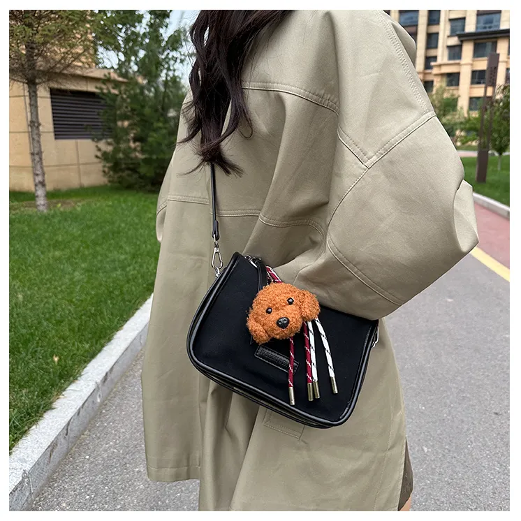 超火复古小众磨砂包包2024秋冬新款上班通勤单肩斜挎手提包