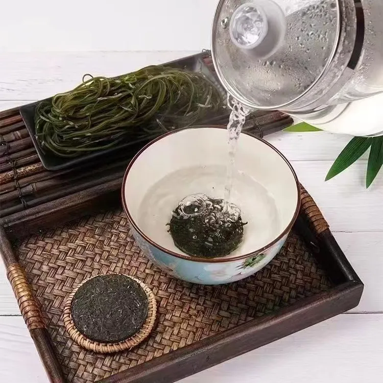 豪哆客压缩烘干海带丝干净无沙免洗海带压缩圆饼16g/包