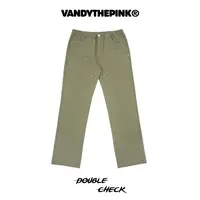 【朴宰范同款】VANDYTHEPINK涂鸦RipStop双膝男直筒长裤防水工装裤