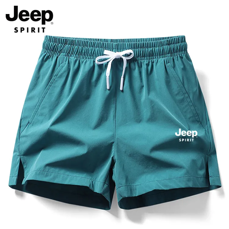 JEEPSPIRIT冰丝运动短裤男夏季薄款裤三分裤跑步健身训练速干中裤