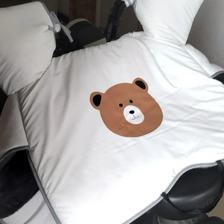 冬季电动摩托车加厚保暖防水挡风被