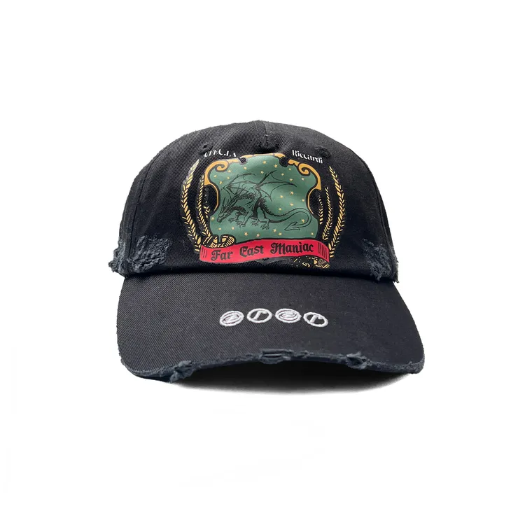 CEEC x riccardi联名款“FAR EAST MANIAC”龙年限定棒球帽鸭舌帽