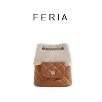 FERIA【毛绒水桶包】FE308B183韩国小众品牌高级感秋冬小香风包包