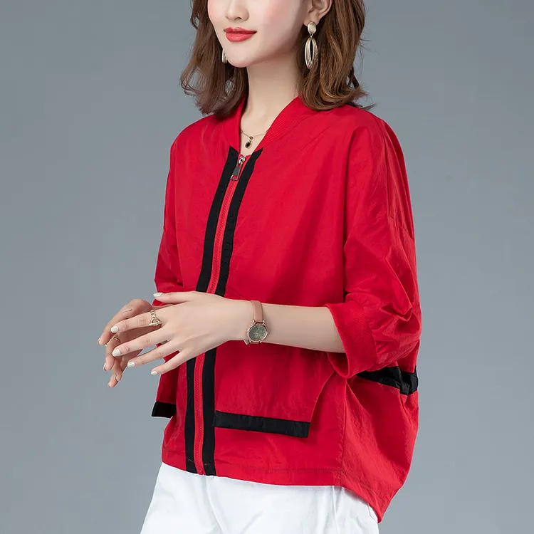 直播防晒衣53女防紫外线透气开衫防晒服短外套显瘦百搭