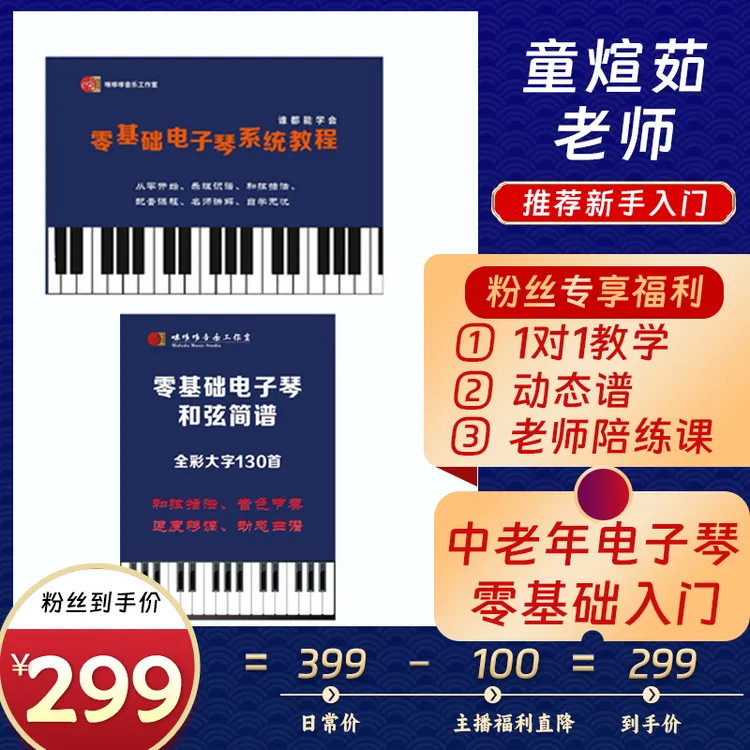 【童煊茹老师】零基础电子琴入门