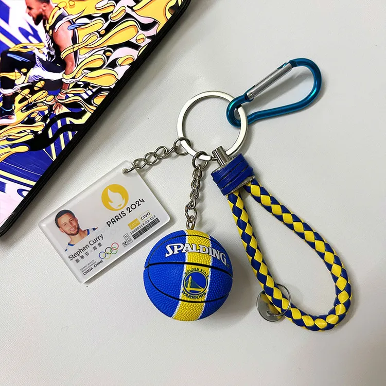 篮球书包挂件詹姆斯湖人科比礼品勇士库里背包篮网欧文钥匙扣礼物