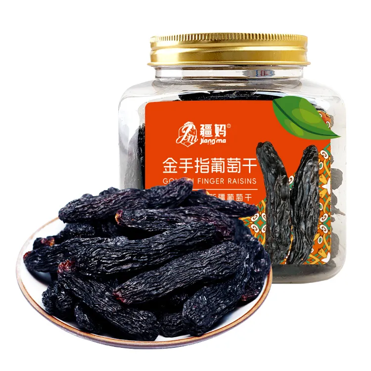 【老马专属】新疆特产疆妈金手指葡萄干大颗粒无籽饱满218g/盒