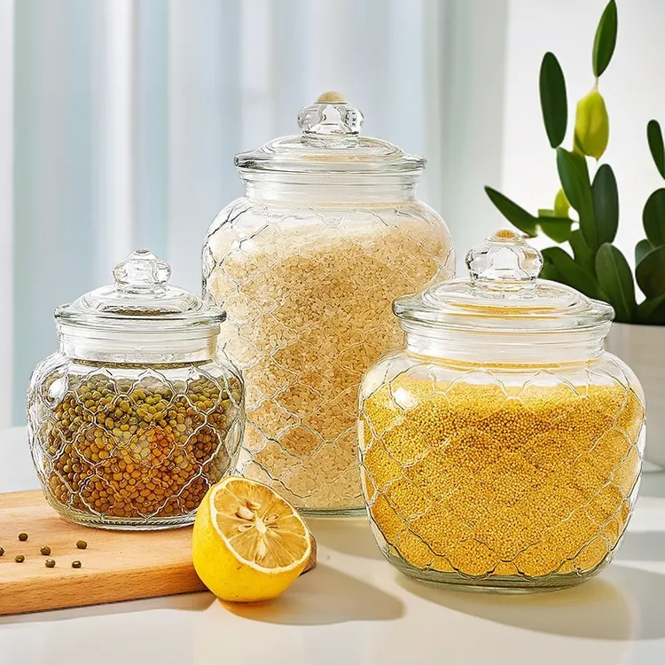 储物玻璃罐厨房腌萝卜罐子食品罐玻璃食品级罐泡菜坛子腌制泡果酒