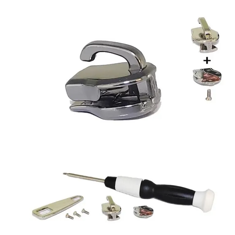 金驰不锈钢免拆线拉链头 5/8/10号箱包行李箱鱼竿包海钓防锈耐磨