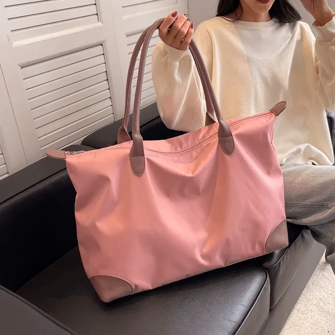 新款网红行李包 短途旅行包袋女大学生时尚出行包 手提时尚行李包