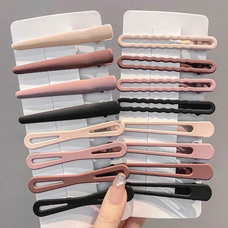 无痕鸭嘴夹大号刘海夹前额发夹侧边碎发一字后脑勺女夏季发饰发卡