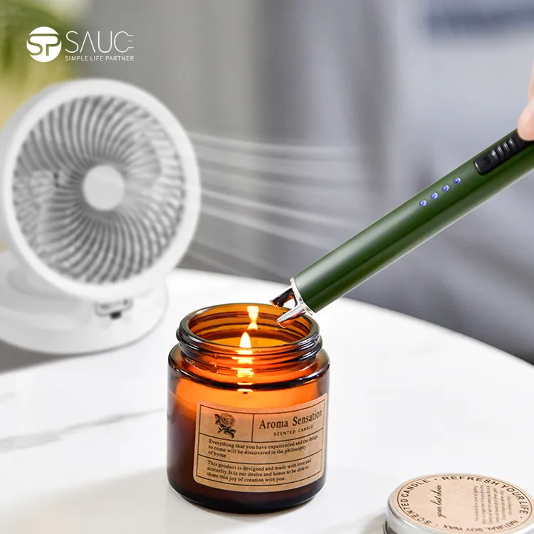 spsauce香薰蜡烛打火机长柄煤气灶燃气灶专用电子脉冲点火器