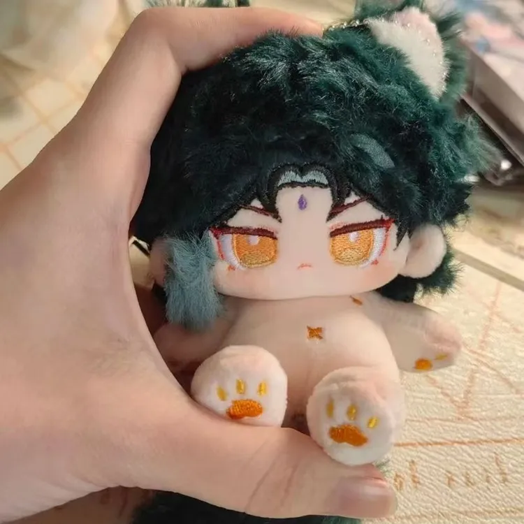 原神魈属性魈狸奴10cm棉花娃娃二次元周边动漫游戏同款送女生礼物