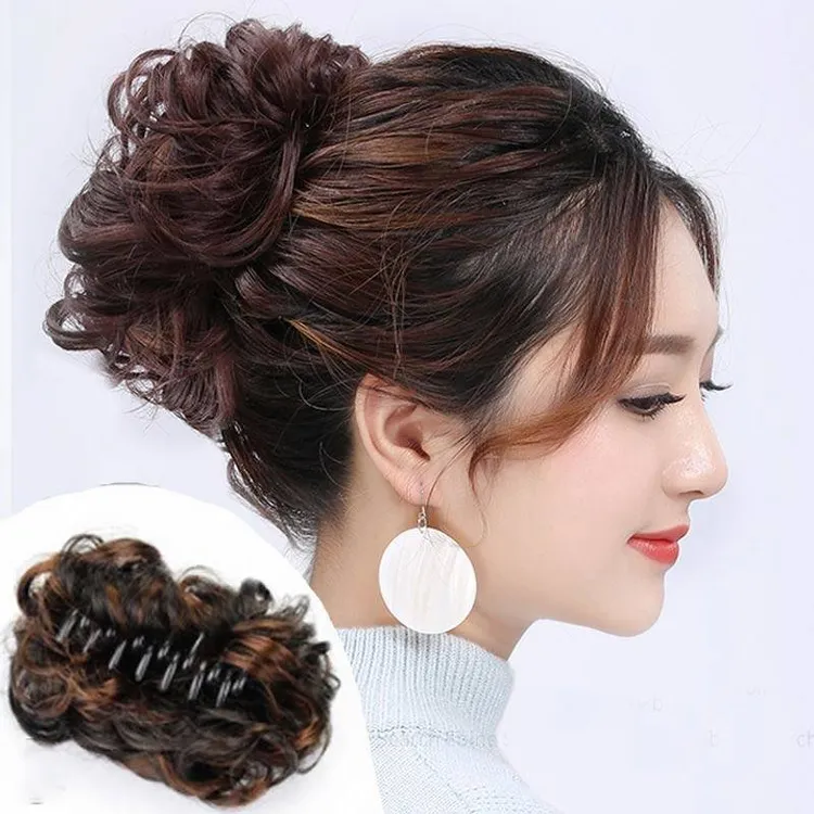 抓夹头发夹子头饰短发女氛围感头花发圈顶夹成人发夹隐形无痕真发