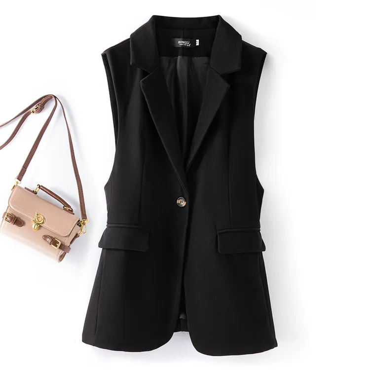 2026年春季爆款马甲女休闲外穿洋气显瘦春秋百搭女士马夹西装西服