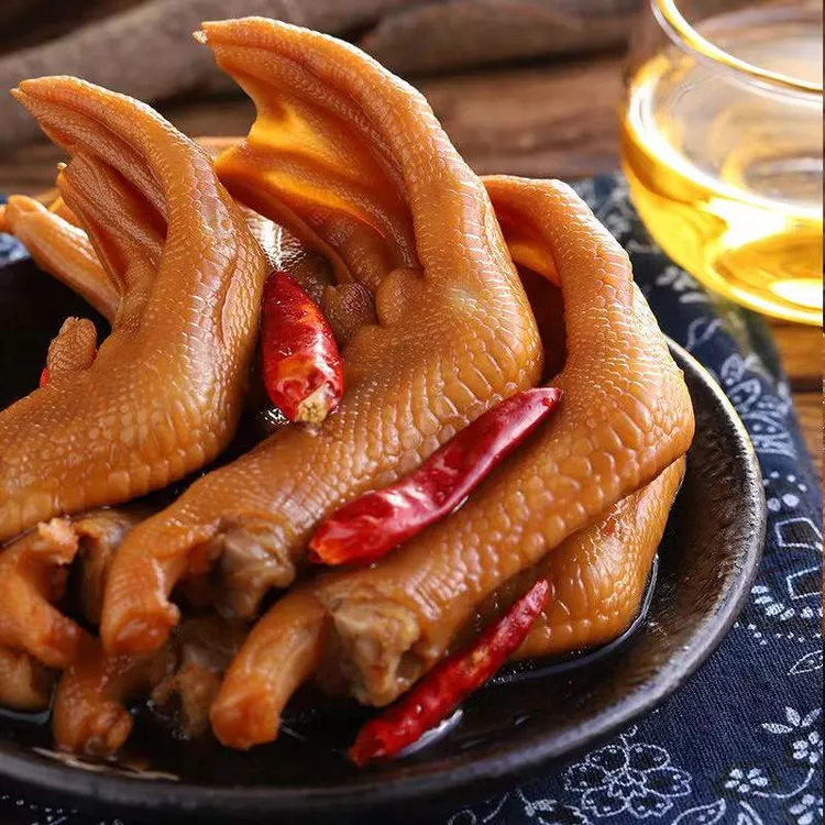 泡鸭爪土楼泡鸭掌福建龙岩特产鸭肉类零食小吃