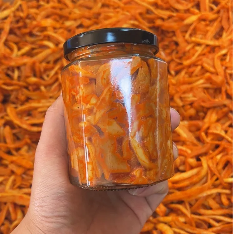 淳安中洲镇农家制作萝卜条