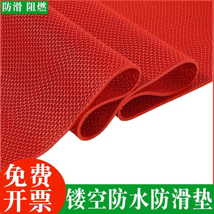 地垫镂空加厚脚垫门垫卫生间家用垫子隔水大面积网格阻燃厨房
