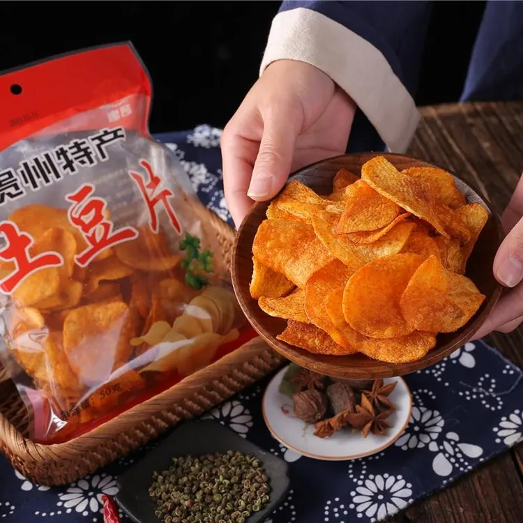 碧惠麻辣土豆片贵州特产香酥土豆丝油炸网红零食薯片洋芋小吃笋0g