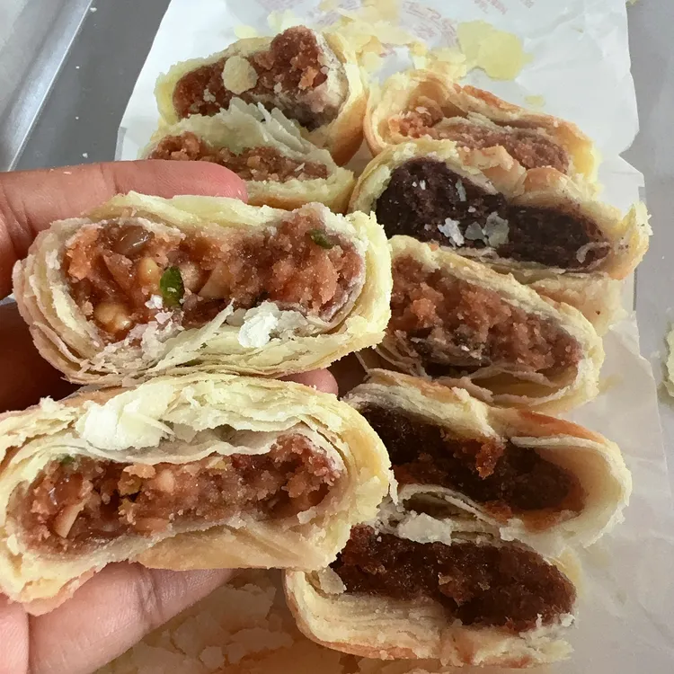 中牟管道局老式酥皮月饼传统工艺手工制作多种口味