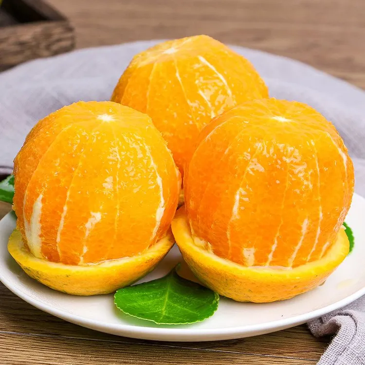 正宗赣南脐橙橙子纯甜手剥橙现摘现发10斤皮薄香甜多汁新鲜水果