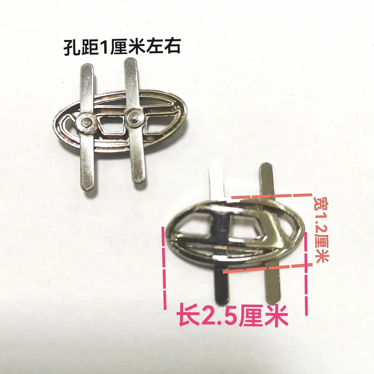 鞋花鞋扣皮鞋鞋标金属靴子侧面装饰鞋面金属水钻配件鞋子上的鞋底