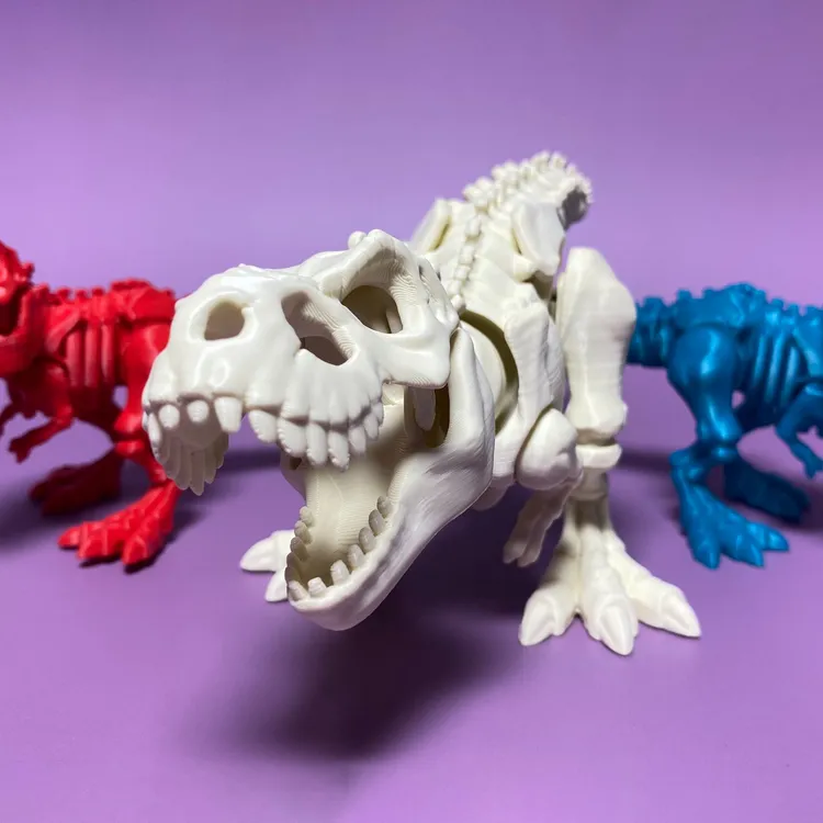 霸王龙恐龙玩具3D打印仿真动物大号多关节可活动侏罗纪恐龙世界3d