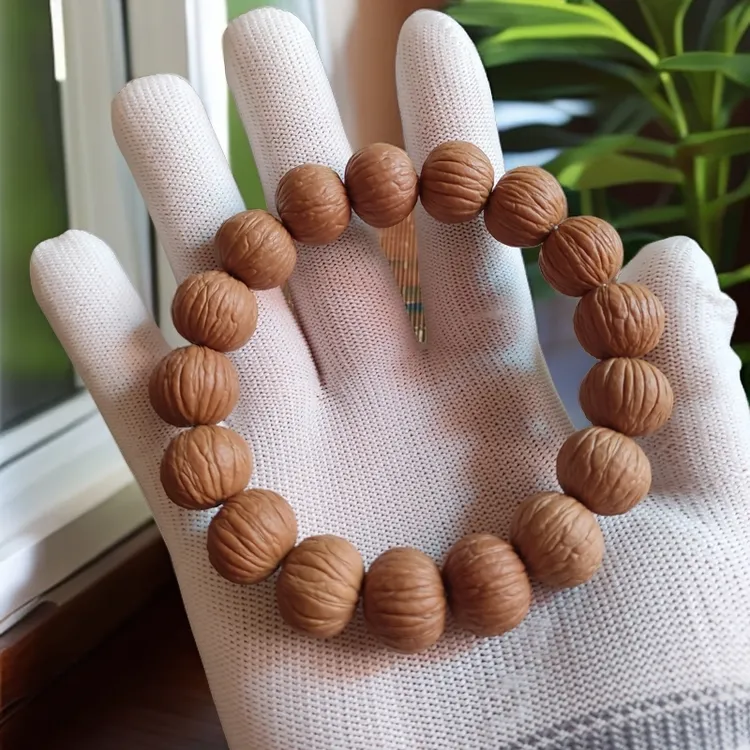 【土豪边肚同尺】毕业级原皮原色土豪猴头核桃手串全品矮桩文玩手串