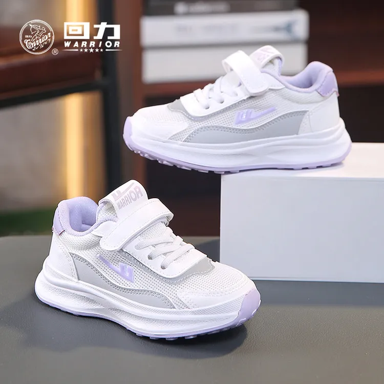 回力2024夏季女童透气网面鞋新款儿童轻便童鞋休闲鞋男童耐磨跑鞋