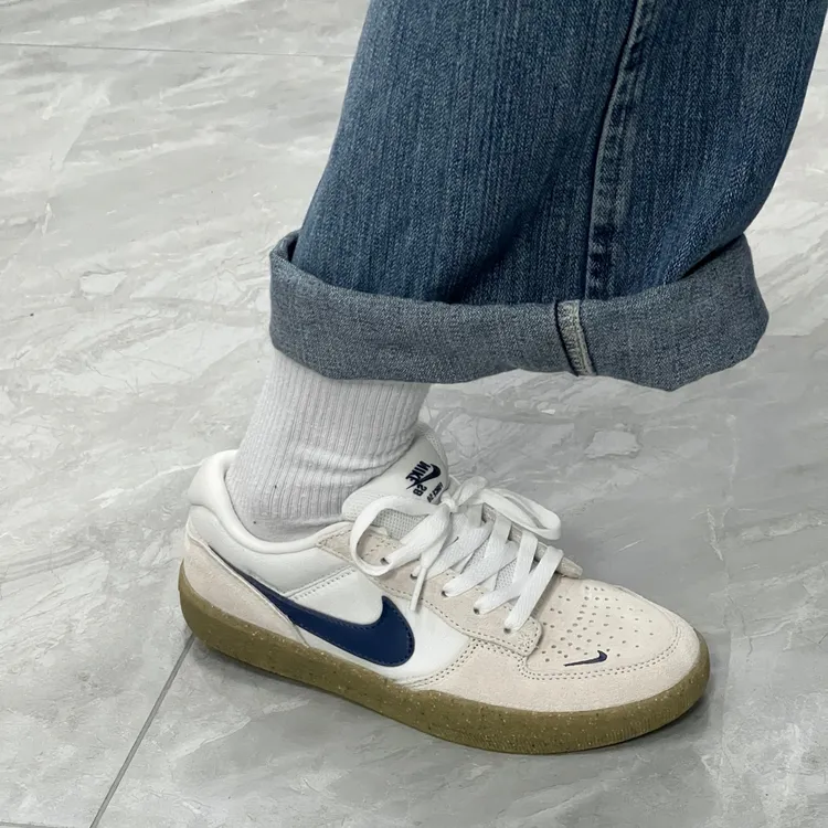 NIKE/耐克SB Force 58减震耐磨低帮板鞋男女鞋蓝椰拿铁CZ2959-100