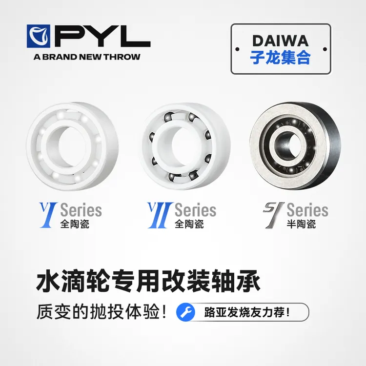PYL【达瓦子龙集合】 水滴轮高精度改装轴承 改装组合 高性能耐腐蚀