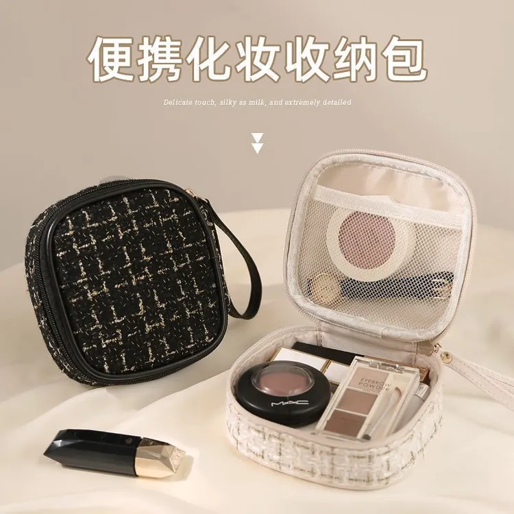 高级小香风口红包轻奢化妆品收纳包便携旅行必备轻巧可爱